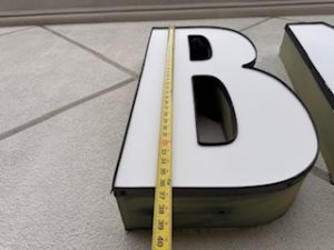 Channel letter